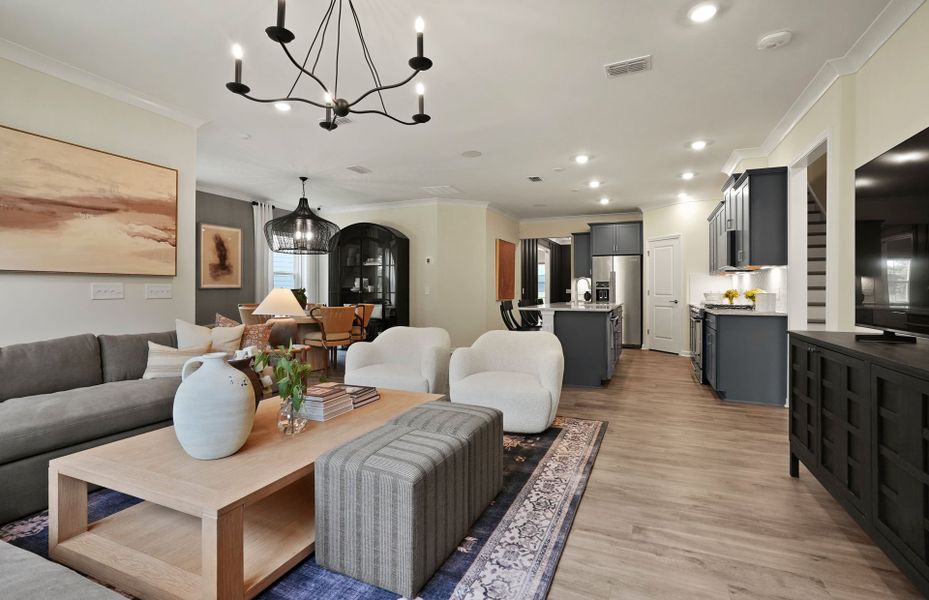 Representative furnished interior of a home built from the Bedrock by Pulte Homes in The Retreat at Carolina Ridge, Harrisburg (Image 54).