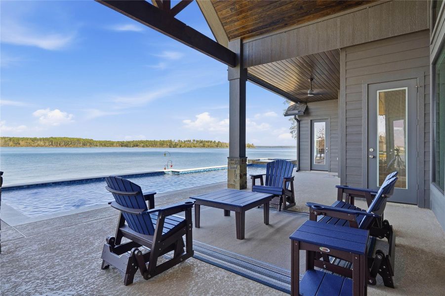 Exterior details and patio area of a home in , Montgomery (Image 26).