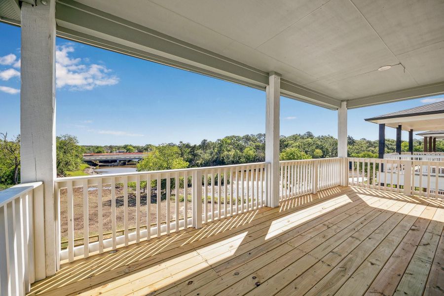 Relax and unwind on your primary walkout balcony. Relax and unwind on your primary walkout balcony.
