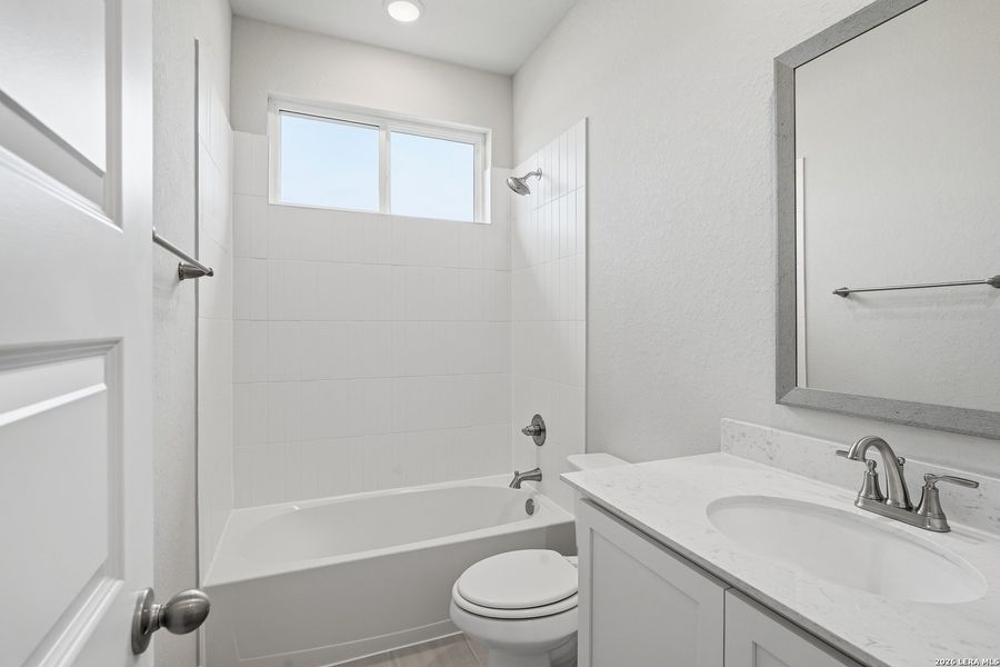 Furnished interior view inside a new home in Stillwater Ranch, San Antonio (Image 11).