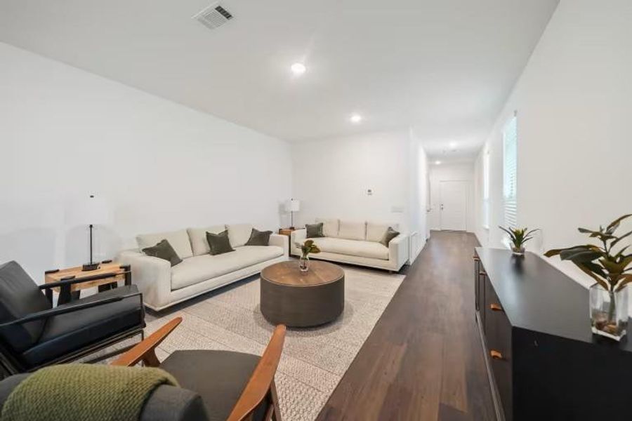 MODEL HOME images may NOT be consistent with the finished product.
