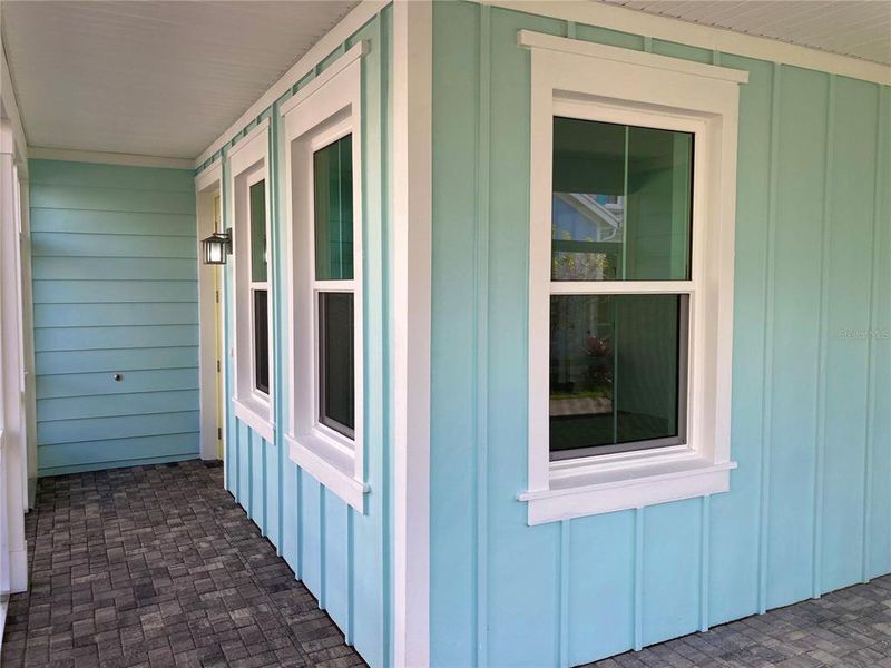 Exterior details and patio area of a home in , Daytona Beach (Image 3). Exterior details and patio area of a home in , Daytona Beach (Image 3).