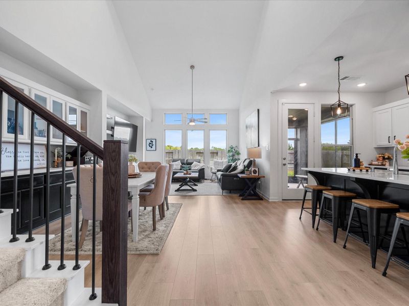 Furnished interior view inside a new home in Emory Glen, Magnolia (Image 31).
