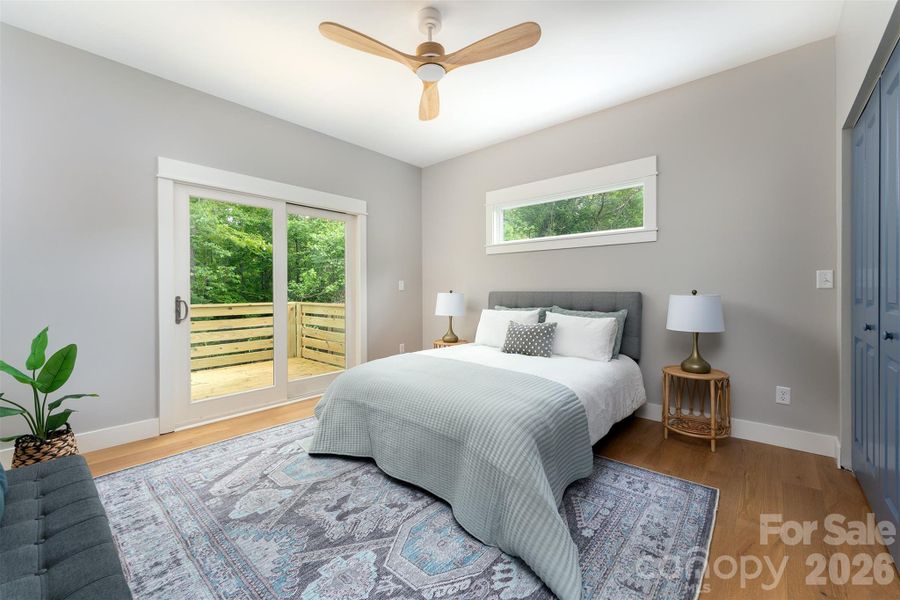 Furnished interior view inside a new home in , Asheville (Image 18).