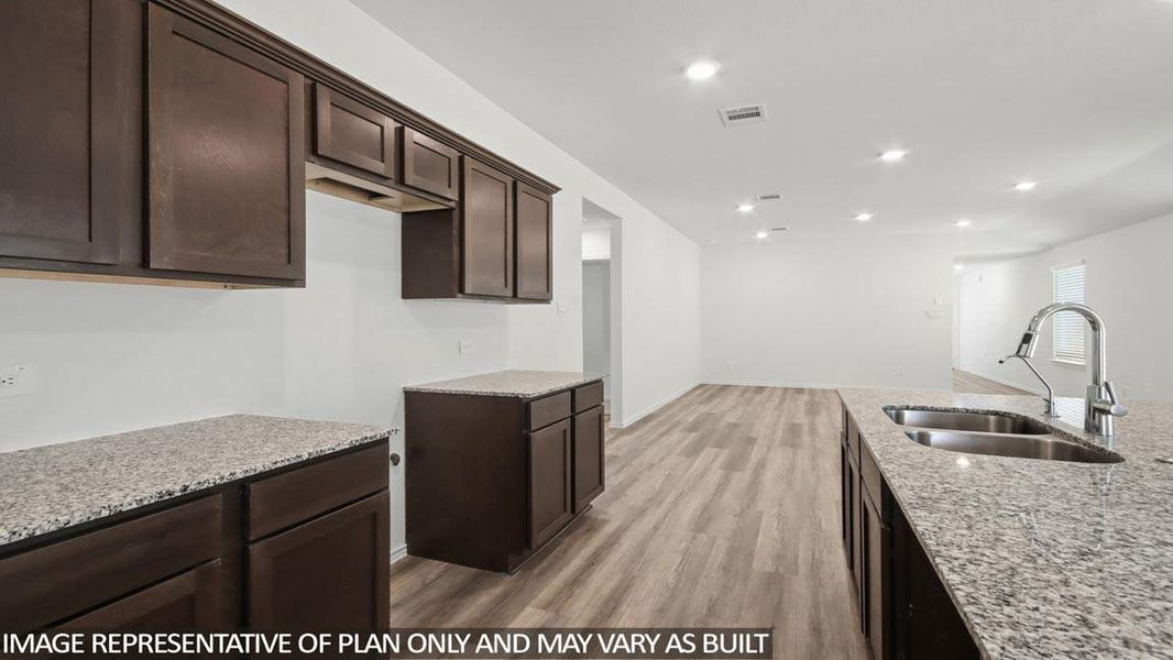 Furnished interior view inside a new home in Venetian Pines, Conroe (Image 3). Furnished interior view inside a new home in Venetian Pines, Conroe (Image 3).