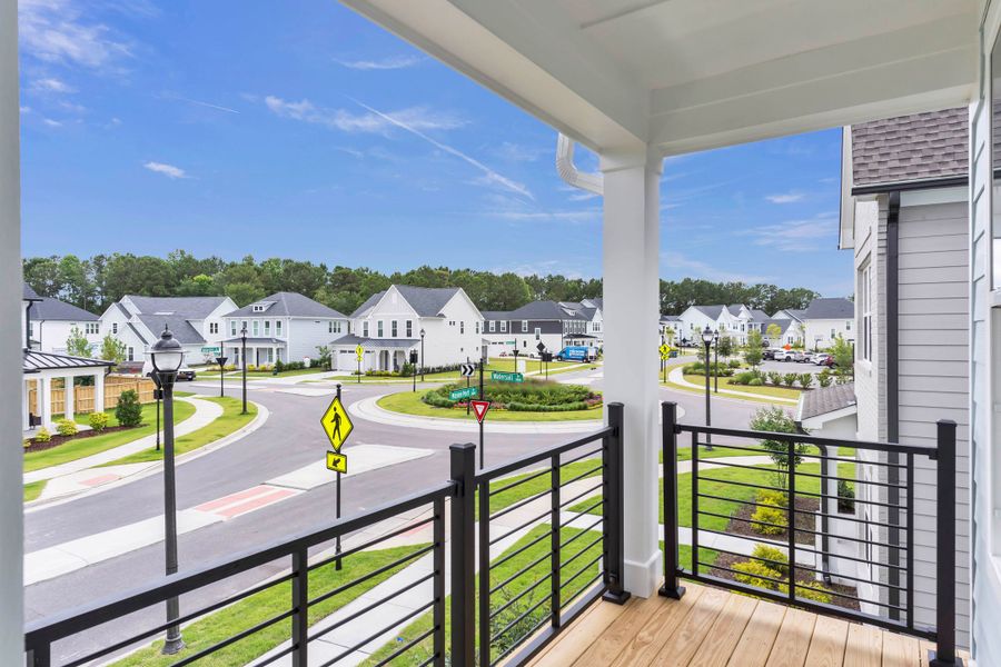 Representative exterior details of a home built from the The Wisteria by RobuckHomes in East & Mason, Wilmington (Image 41).