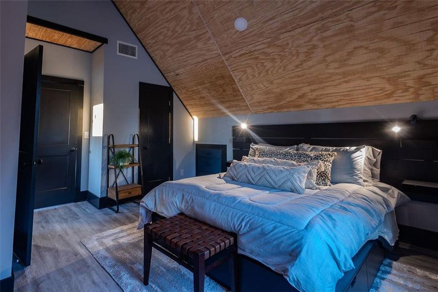 Furnished interior view inside a new home in , Ellijay (Image 16).