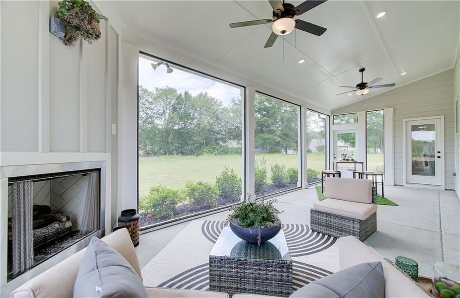 Exterior details and patio area of a home in Fowler Farms, Auburn (Image 25).