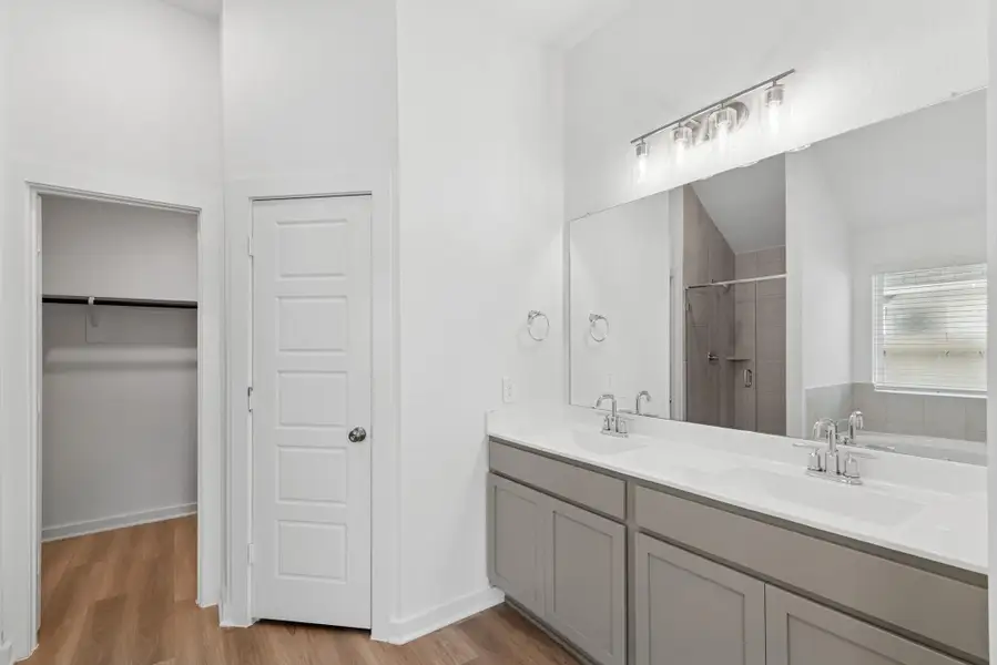 Furnished interior view inside a new home in Pinewood at Grand Texas, New Caney (Image 4).