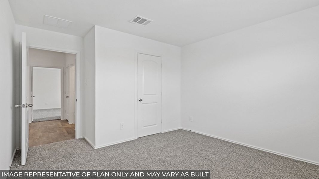 Representative unfurnished interior of a home built from the Caden by D.R. Horton in Presswoods, Splendora (Image 13). Representative unfurnished interior of a home built from the Caden by D.R. Horton in Presswoods, Splendora (Image 13).