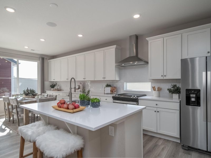 Furnished interior view inside a new home in The Reserve at Green Valley Ranch, Aurora (Image 3).