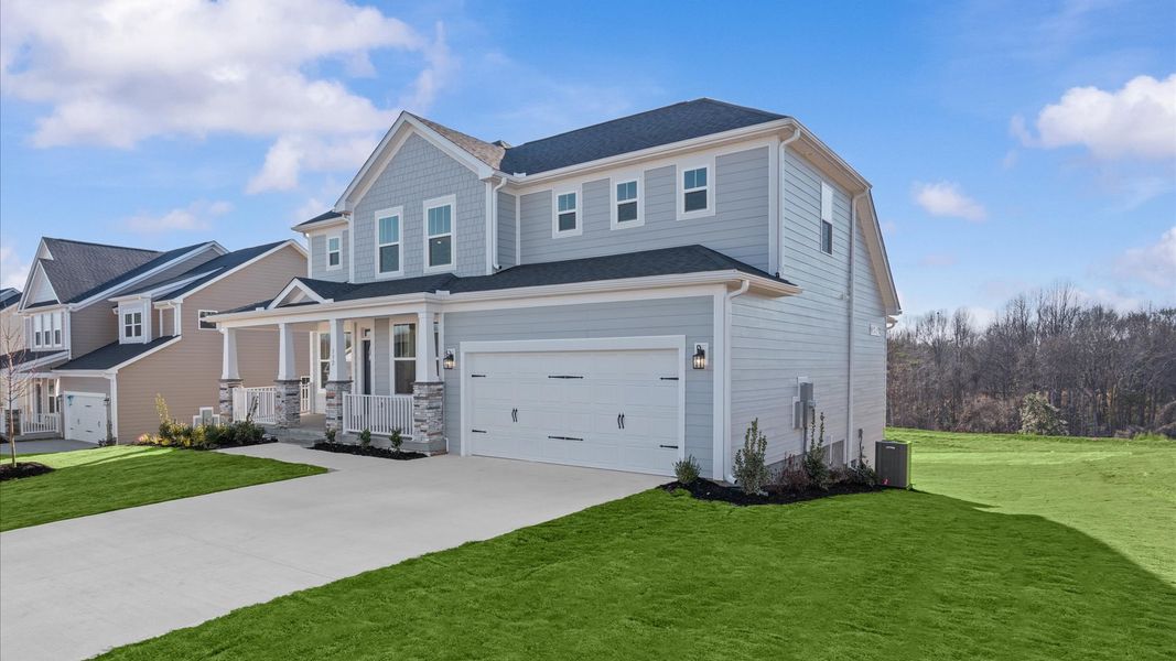 Top-notch exterior finishes in a select, well-established Woodruff community