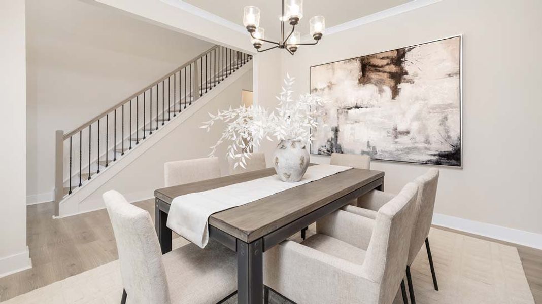 Furnished interior view inside a new home in Oak Grove Hill, Huntersville (Image 7).