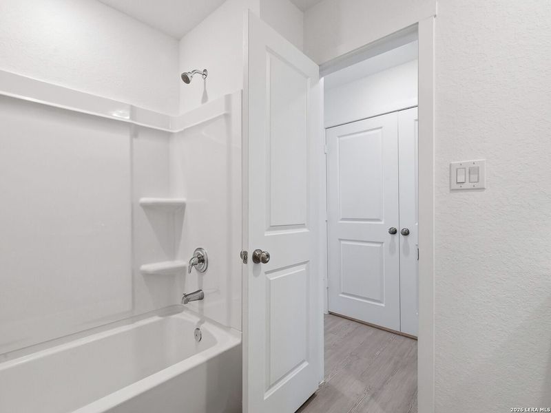 Furnished interior view inside a new home in Sapphire Grove, San Antonio (Image 8).