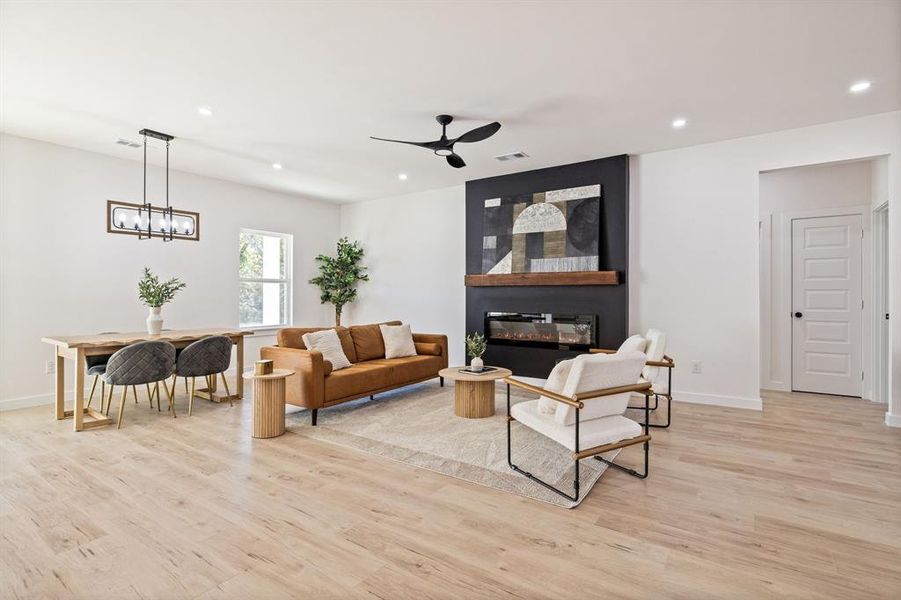Furnished interior view inside a new home in , Mesquite (Image 38).