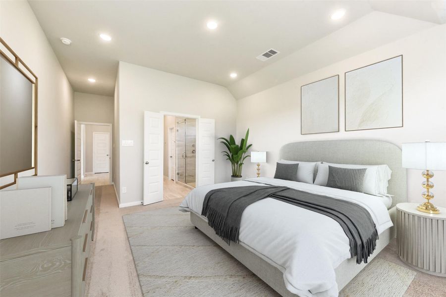 Virtually Rendered Image.