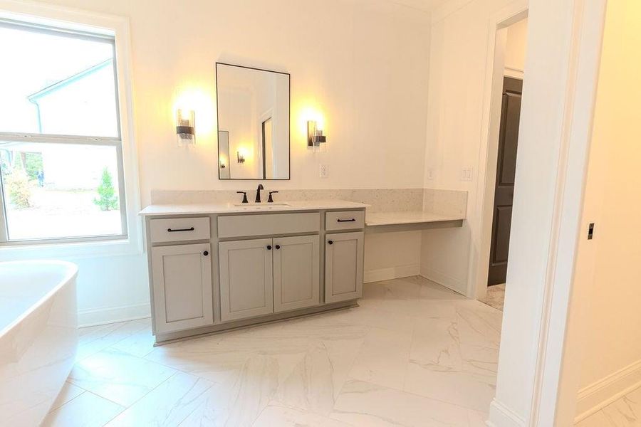 Furnished interior view inside a new home in , Hoschton (Image 19).