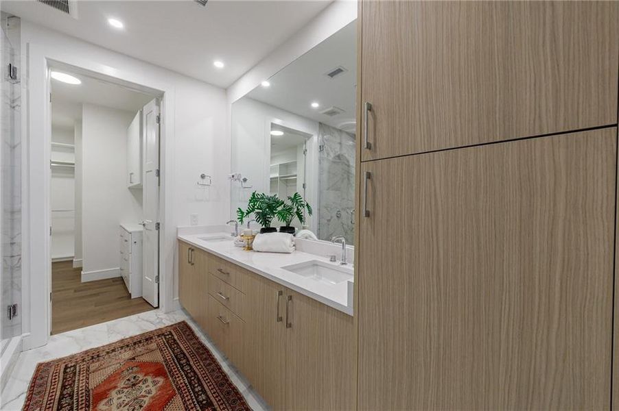 Furnished interior view inside a new home in The Dillon Buckhead, Atlanta (Image 35).