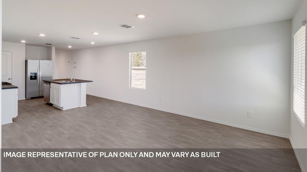 Spacious, unfurnished interior of a new home in Prairie Lakes, Buda (Image 9).