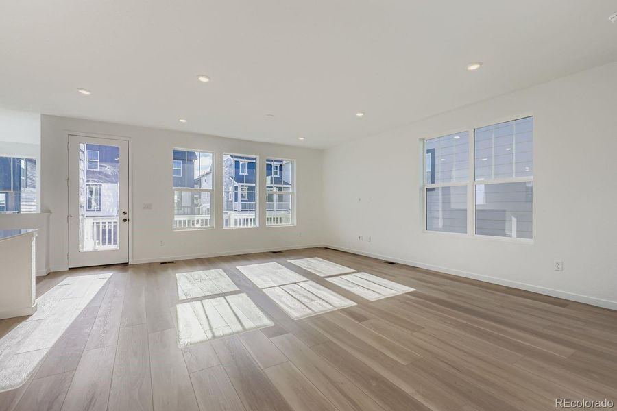 Spacious, unfurnished interior of a new home in , Thornton (Image 9). Spacious, unfurnished interior of a new home in , Thornton (Image 9).