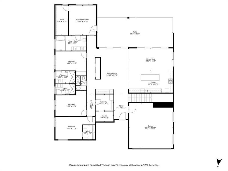 2D floor plan layout of this home in , Sulphur Springs, TX (Image 3). 2D floor plan layout of this home in , Sulphur Springs, TX (Image 3).
