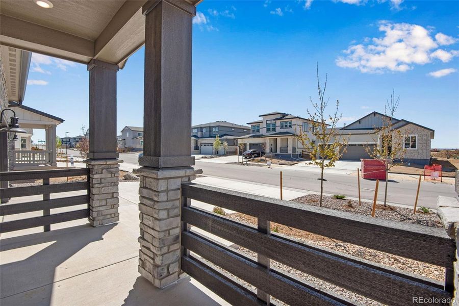 Furnished interior view inside a new home in Prelude at The Aurora Highlands, Aurora (Image 6).