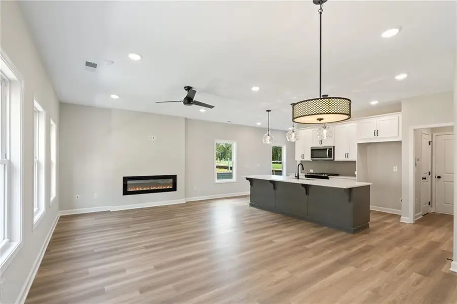 Spacious, unfurnished interior of a new home in River Walk Place, Lawrenceville (Image 9). Spacious, unfurnished interior of a new home in River Walk Place, Lawrenceville (Image 9).