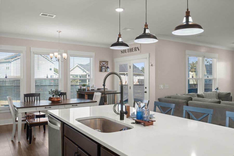 Furnished interior view inside a new home in Timothy Lakes, Ridgeville (Image 8). Furnished interior view inside a new home in Timothy Lakes, Ridgeville (Image 8).