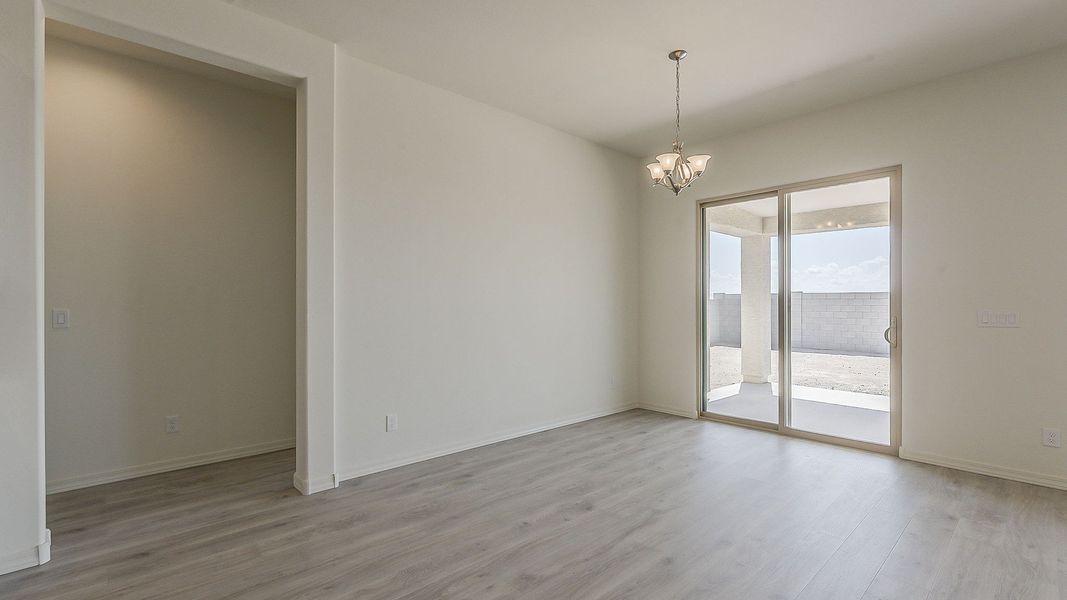 Furnished interior view inside a new home in Windrose, Waddell (Image 24).