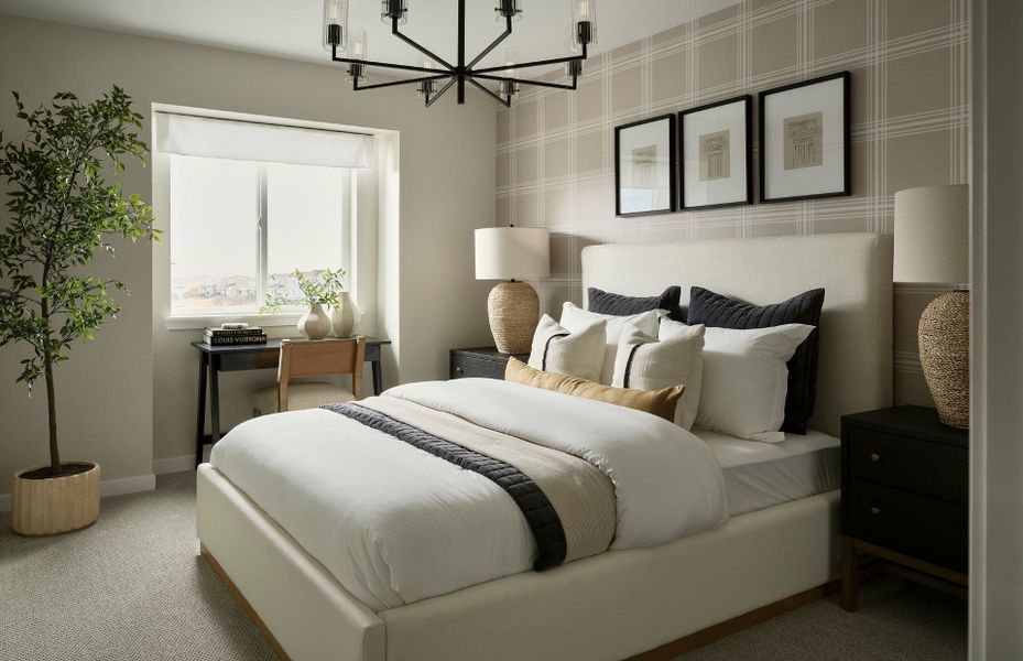 Furnished interior view inside a new home in Barefoot Village, Firestone (Image 6).