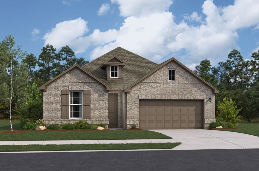 Representative exterior photo of a completed home built from the Guadalupe by Beazer Homes in Veranda, San Antonio, TX (Image 5). Representative exterior photo of a completed home built from the Guadalupe by Beazer Homes in Veranda, San Antonio, TX (Image 5).