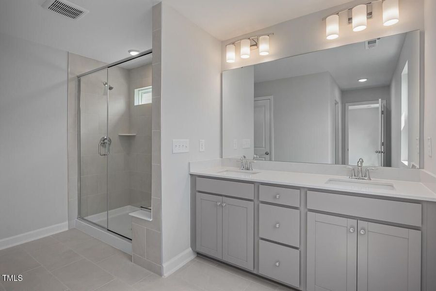 Furnished interior view inside a new home in Gregory Village, Lillington (Image 9).