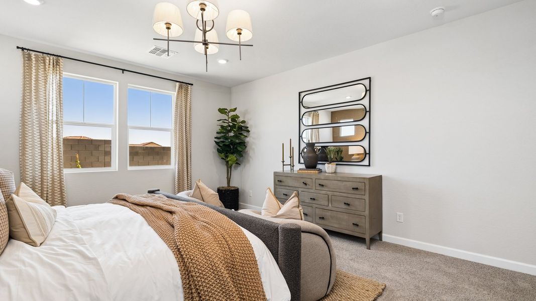 Representative furnished interior of a home built from the Dune by D.R. Horton in Westpark, Buckeye (Image 32).