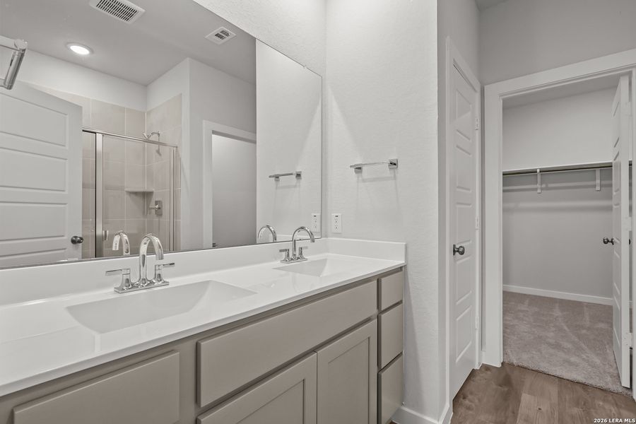 Furnished interior view inside a new home in Park Place, New Braunfels (Image 8).