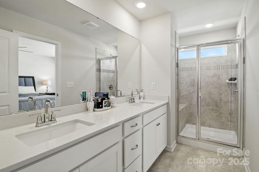 Furnished interior view inside a new home in , Fort Mill (Image 9).