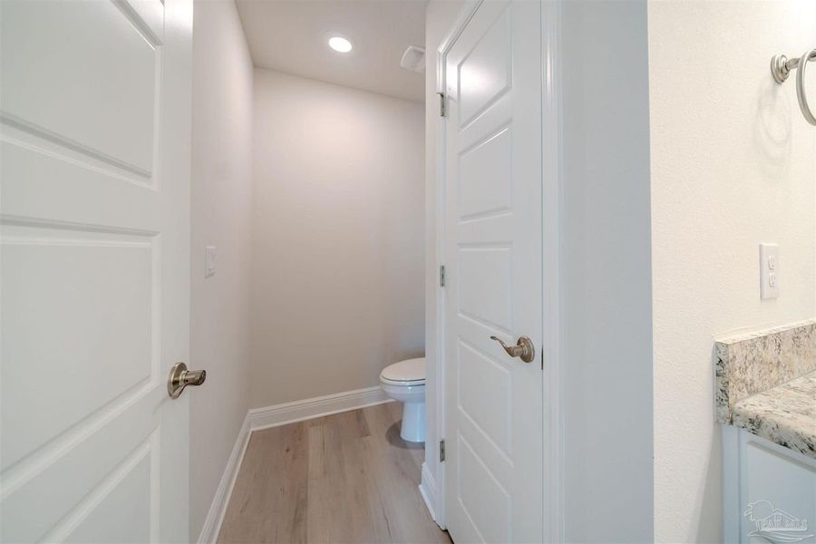 Representative furnished interior of a home built from the 1648 by Adams Homes in Parkland Place, Pace (Image 7).