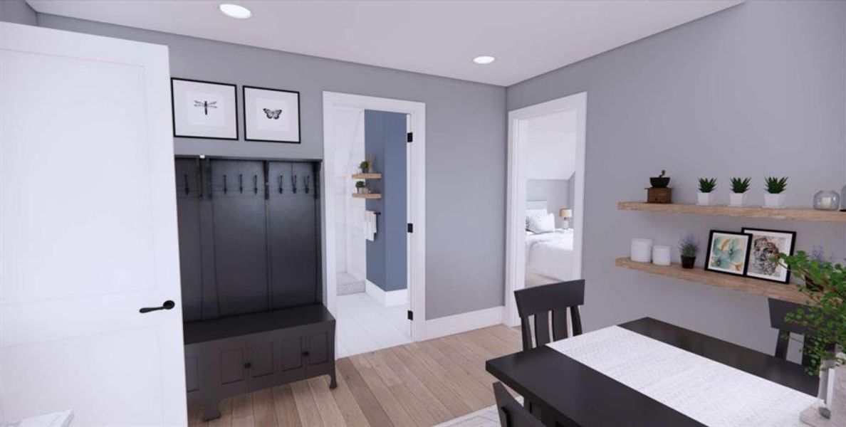 Furnished interior view inside a new home in , Carrollton (Image 16).