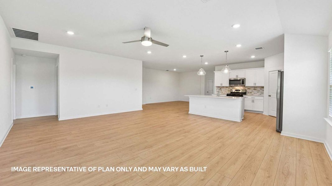 Spacious, unfurnished interior of a new home in Trails at Wildhorse, Austin (Image 19). Spacious, unfurnished interior of a new home in Trails at Wildhorse, Austin (Image 19).