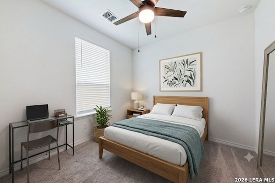 Furnished interior view inside a new home in Briarwood Oaks, San Antonio (Image 5).