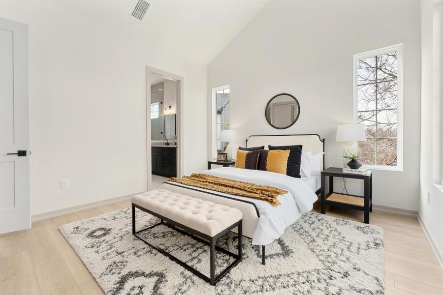 Furnished interior view inside a new home in , Austin (Image 32).