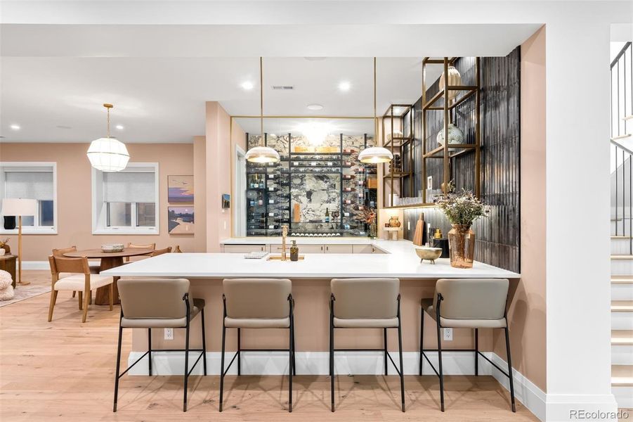 Furnished interior view inside a new home in , Denver (Image 41). Furnished interior view inside a new home in , Denver (Image 41).