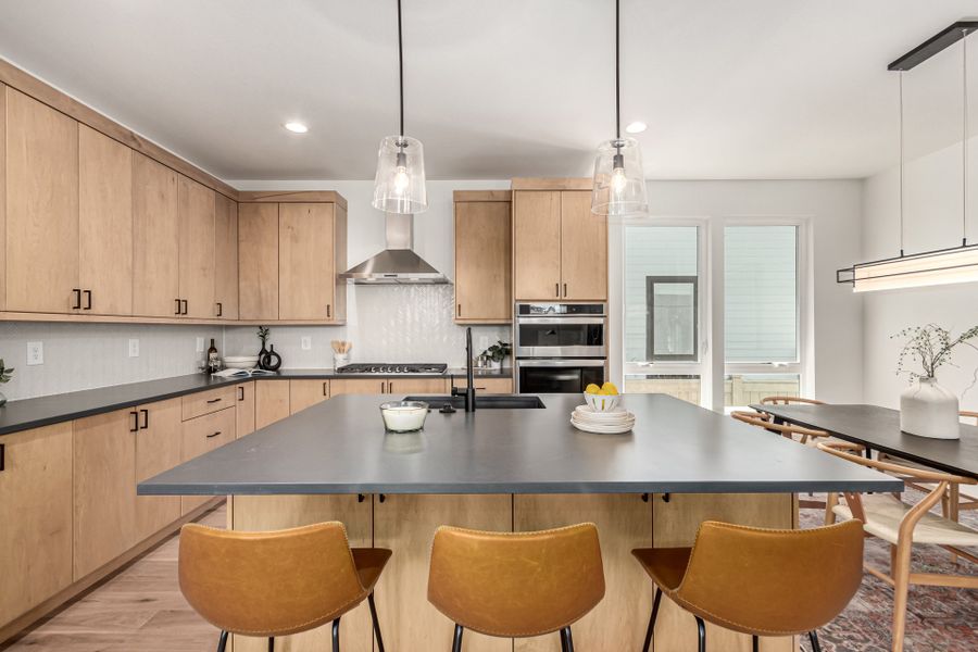 Furnished interior view inside a new home in West Grange, Longmont (Image 13).
