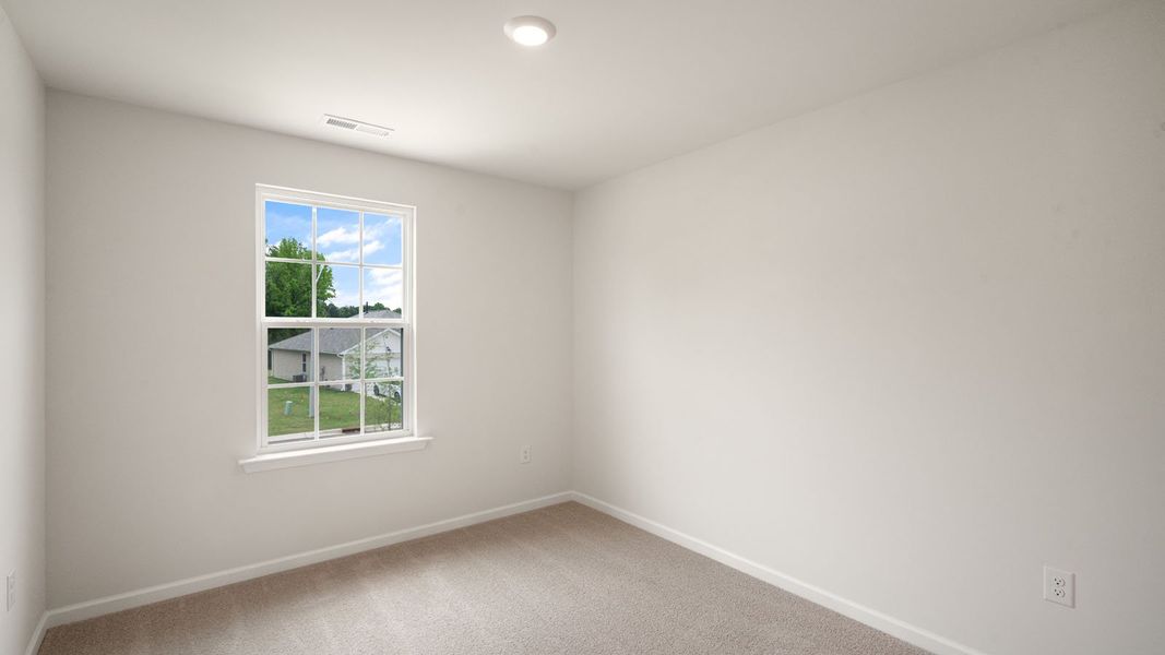 Spacious, unfurnished interior of a new home in Faircrest, Greensboro (Image 21). Spacious, unfurnished interior of a new home in Faircrest, Greensboro (Image 21).