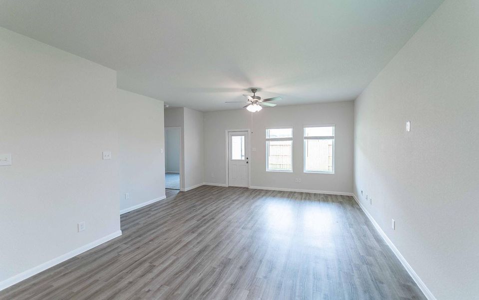 Spacious, unfurnished interior of a new home in Colony at Pinehurst, Pinehurst (Image 12). Spacious, unfurnished interior of a new home in Colony at Pinehurst, Pinehurst (Image 12).