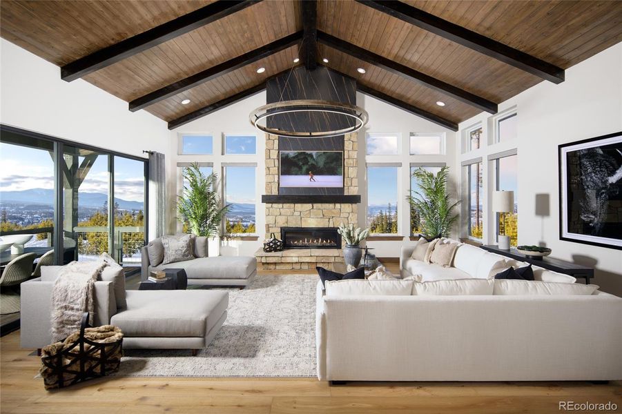 Main level - Photos for representation only Specific colors, finishes, layout, & appliances for this home may differ.