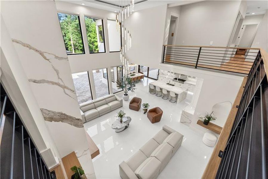 Furnished interior view inside a new home in , Lawrenceville (Image 12).