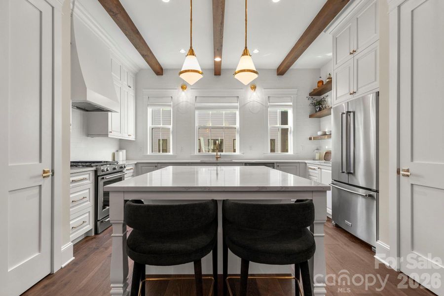 Furnished interior view inside a new home in , Charlotte (Image 11).
