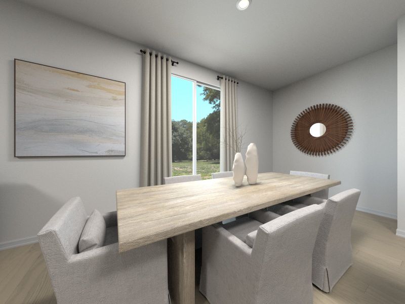 Rendering of the Zion Dining Room