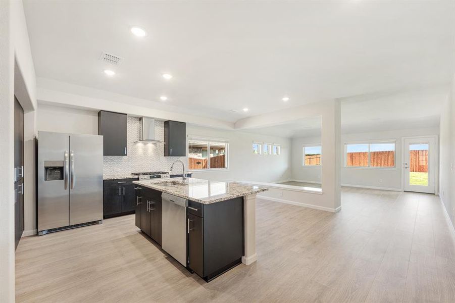 Furnished interior view inside a new home in Eagle Glen Elements, Alvarado (Image 11).