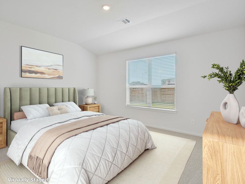 Furnished interior view inside a new home in Heights of Barbers Hill, Baytown (Image 6).